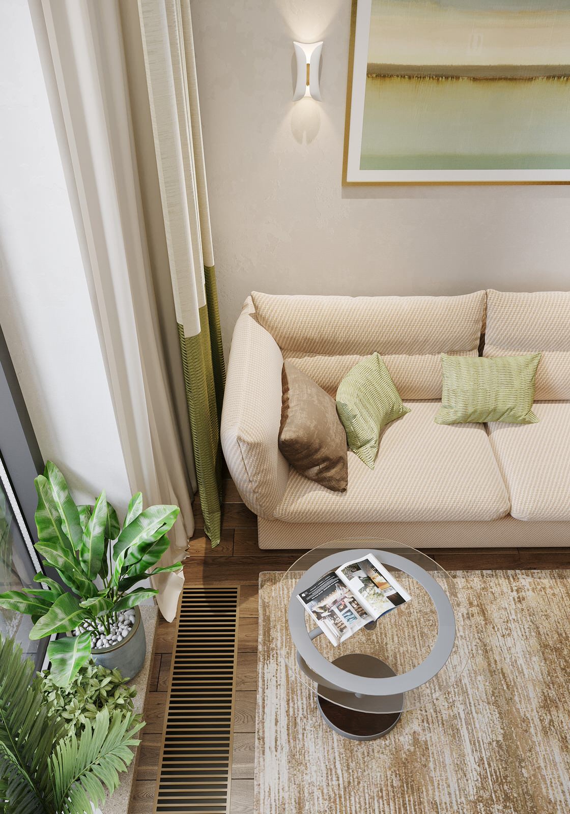 "Бежевая эстетика" в ЖК Новочерёмушкинская