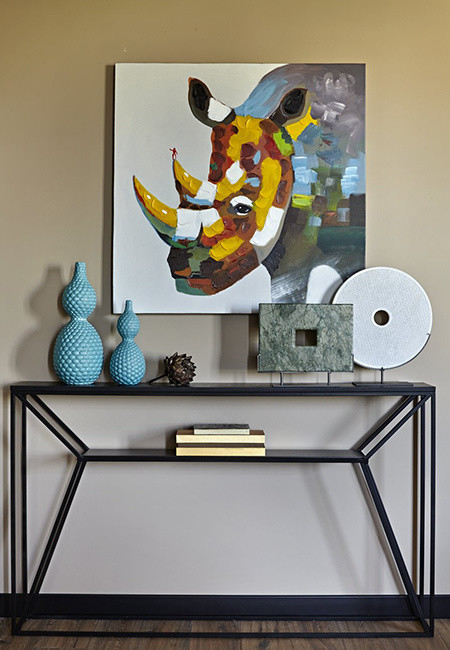 "Красочная геометрия ндбеле"