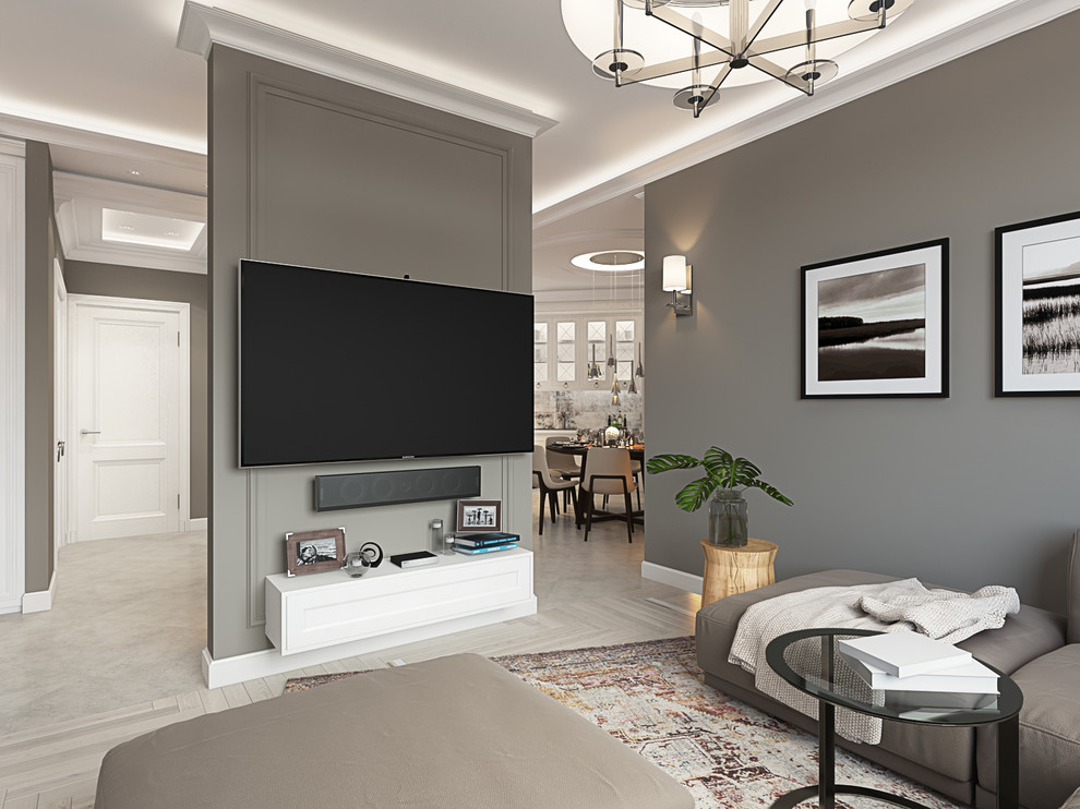 Дизайн проект Квартиры 110м2 в Москве