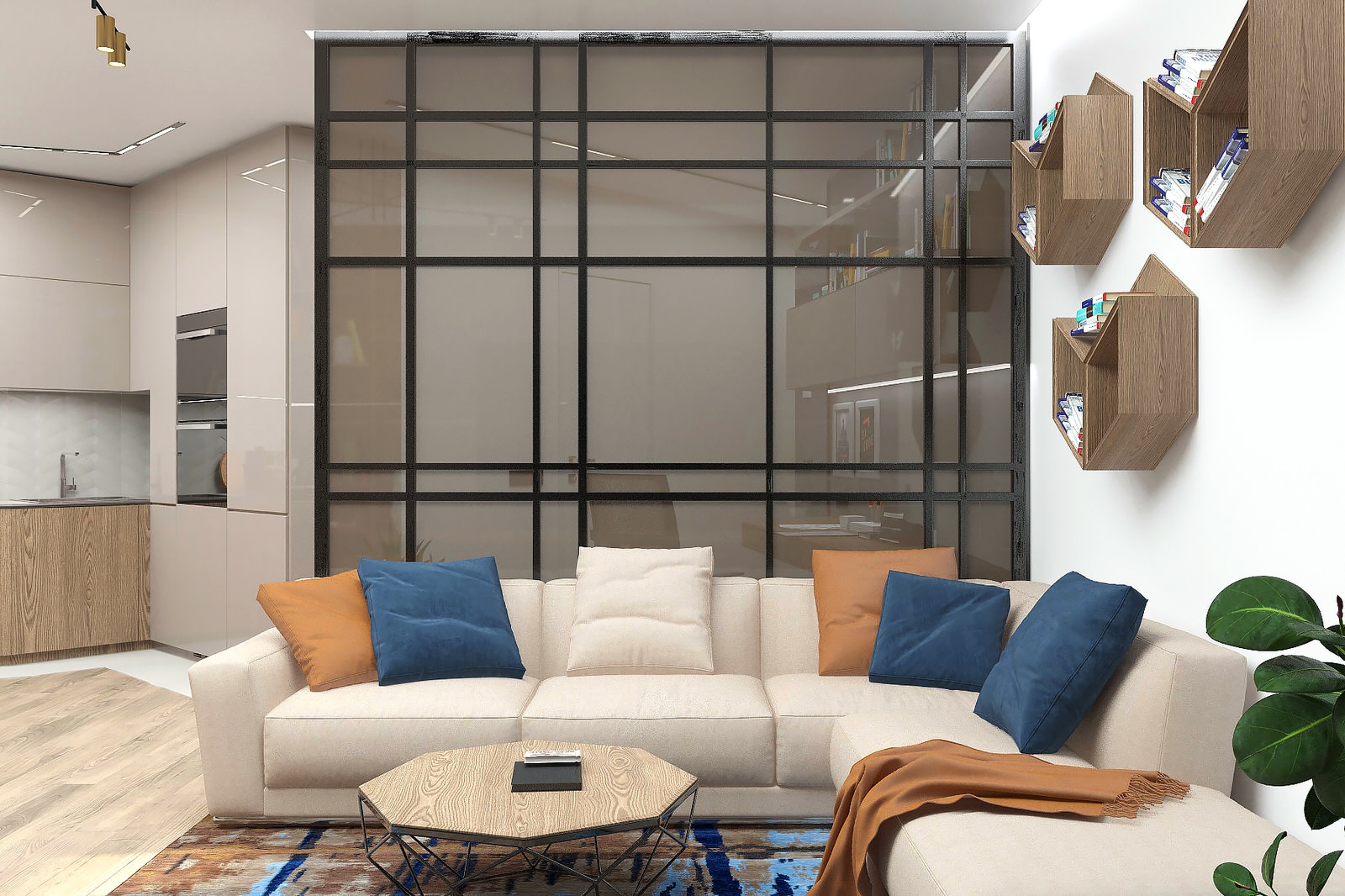 Квартира 57м2 для молодого парня