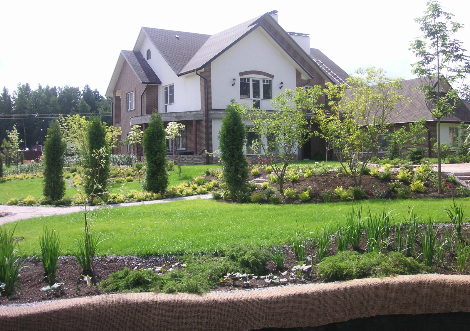 сад в английском стиле