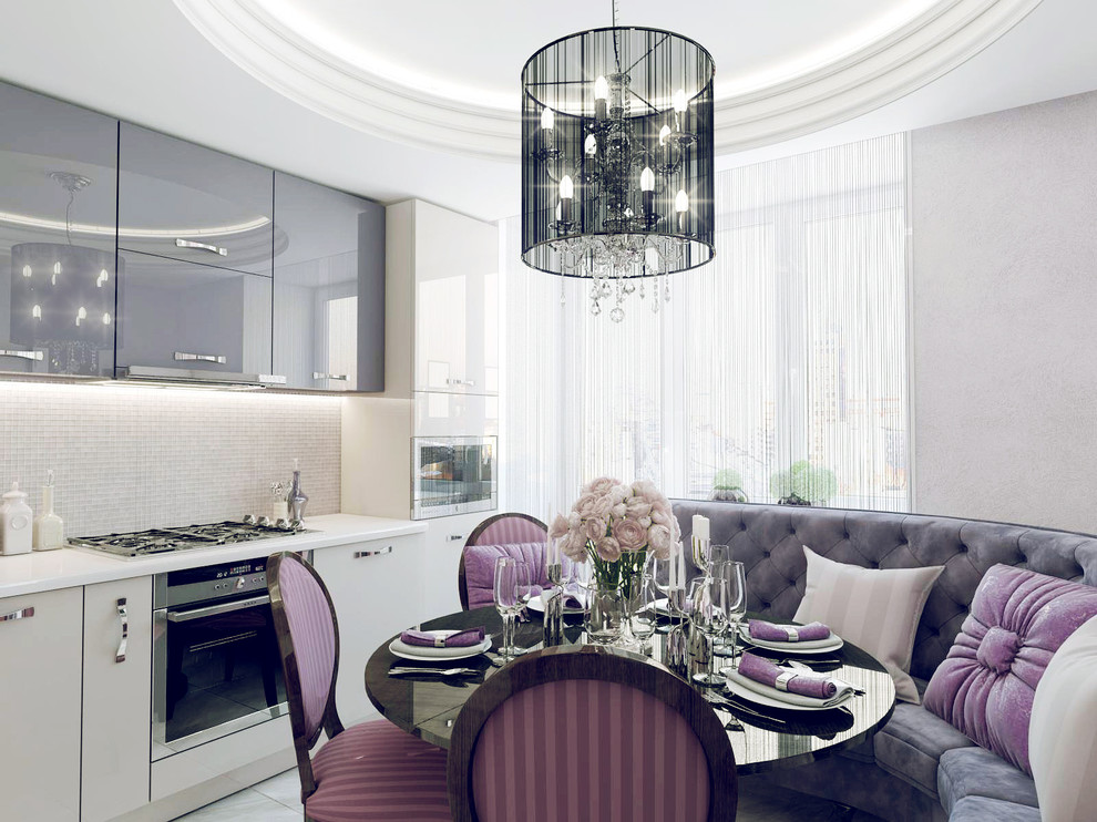 Черничное безе