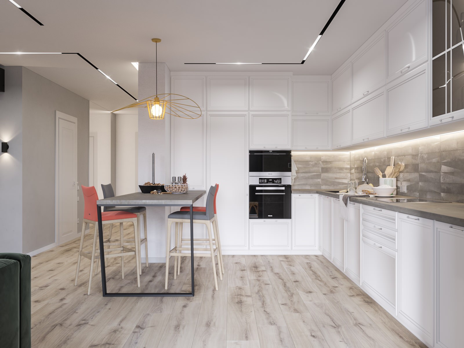 Квартира 100м2 _Grey style