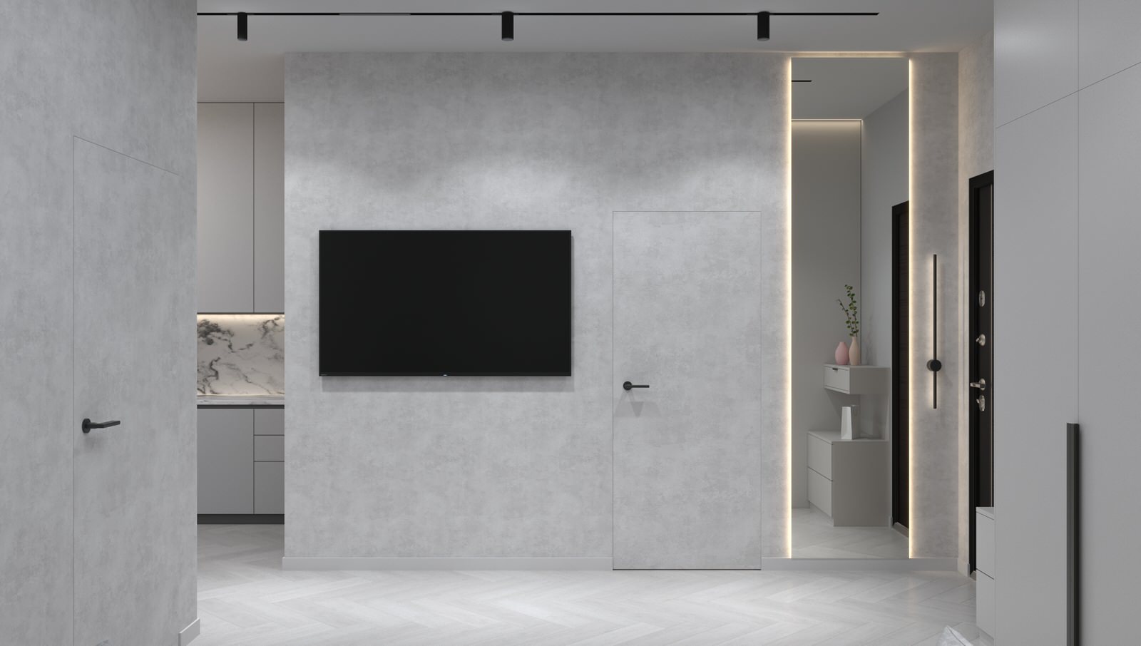 ИНТЕРЬЕР ОДНОКОМНАТНОЙ КВАРТИРЫ