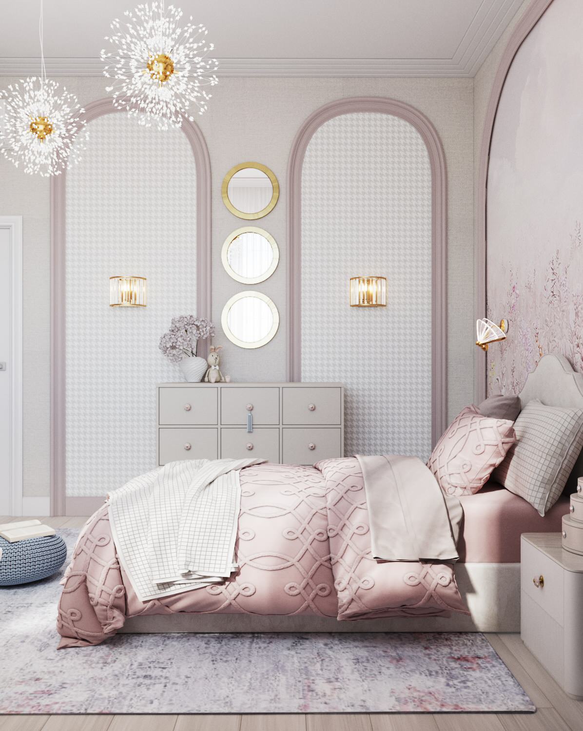 Нежная детская комната