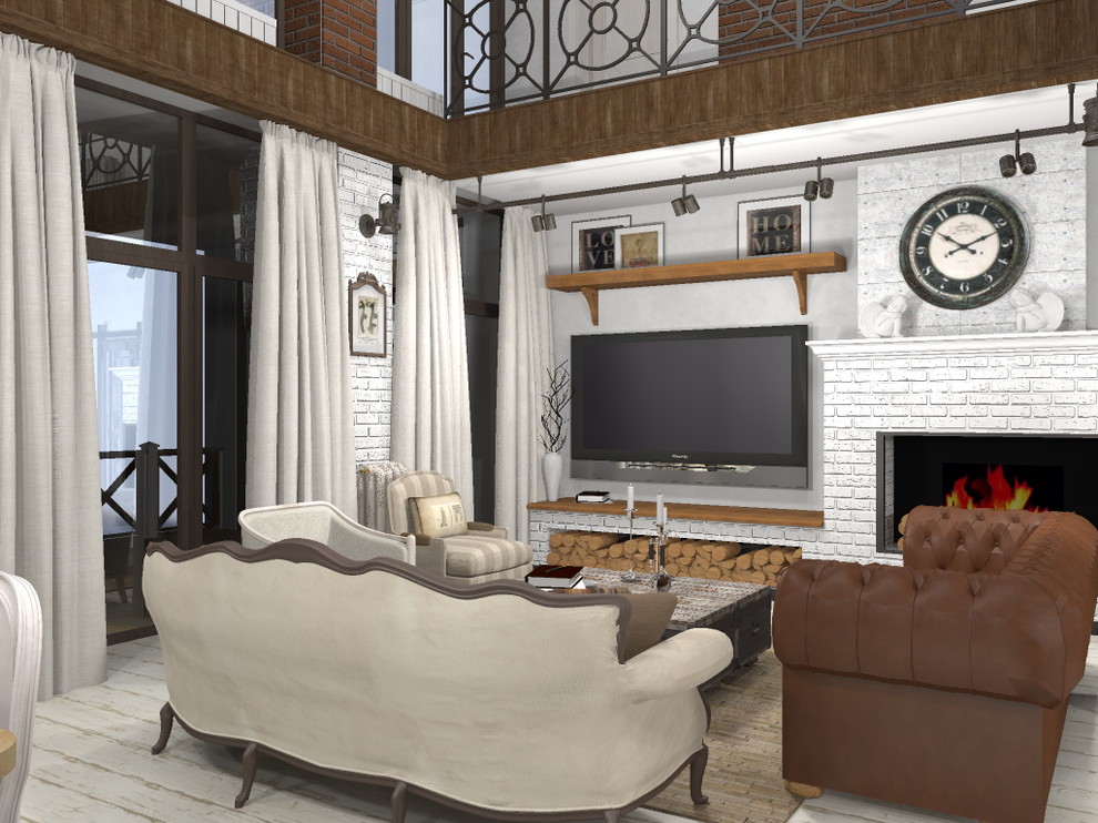 Дом в винтажном стиле