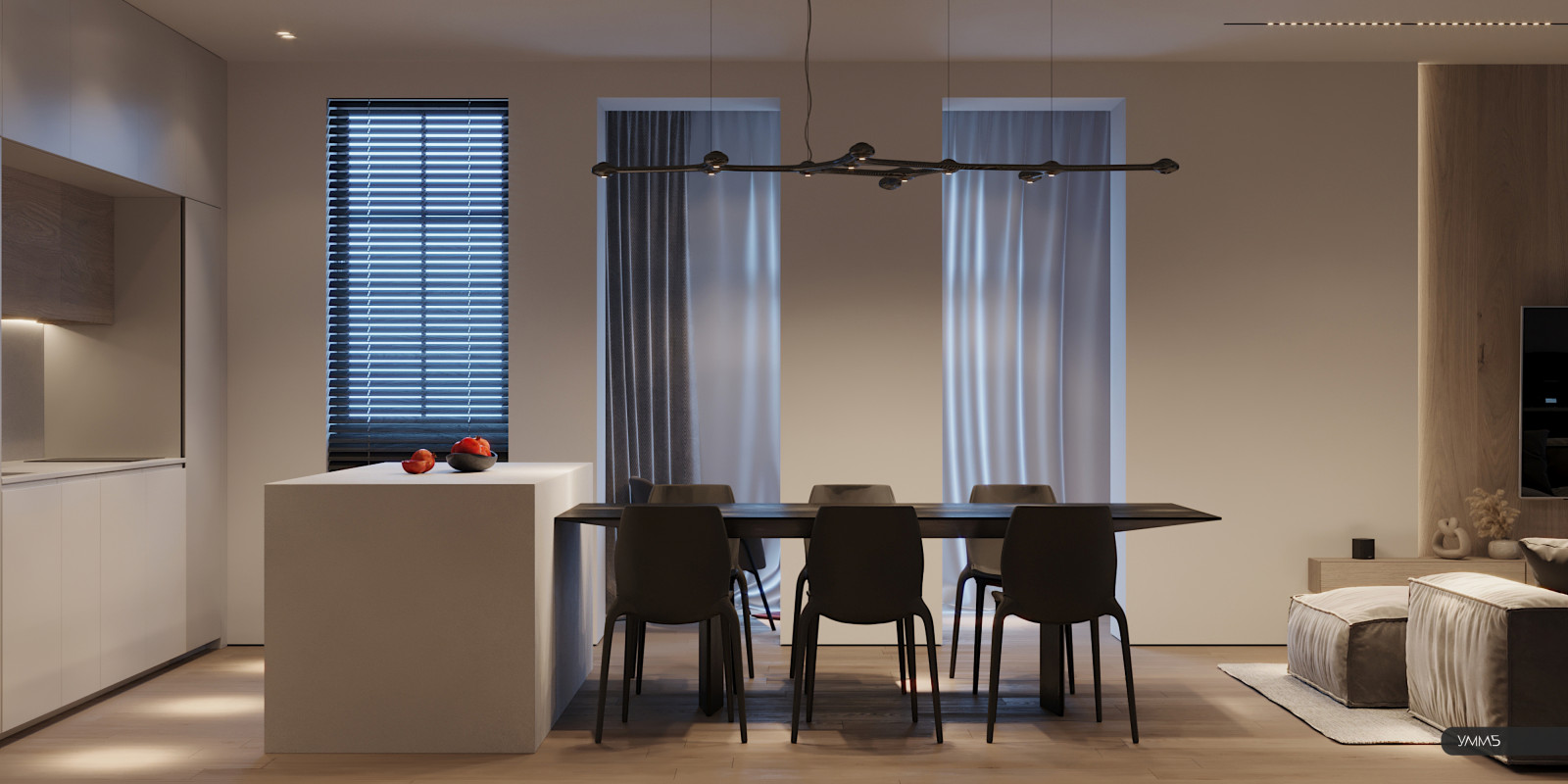 Двухуровневая квартира 170м², ЖК "Амалиенау Хаус" г. Калининград