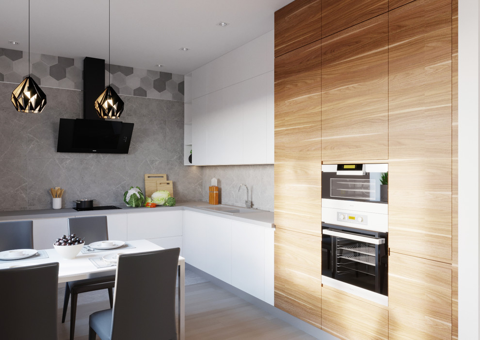 Кухня-гостиная в загородном доме