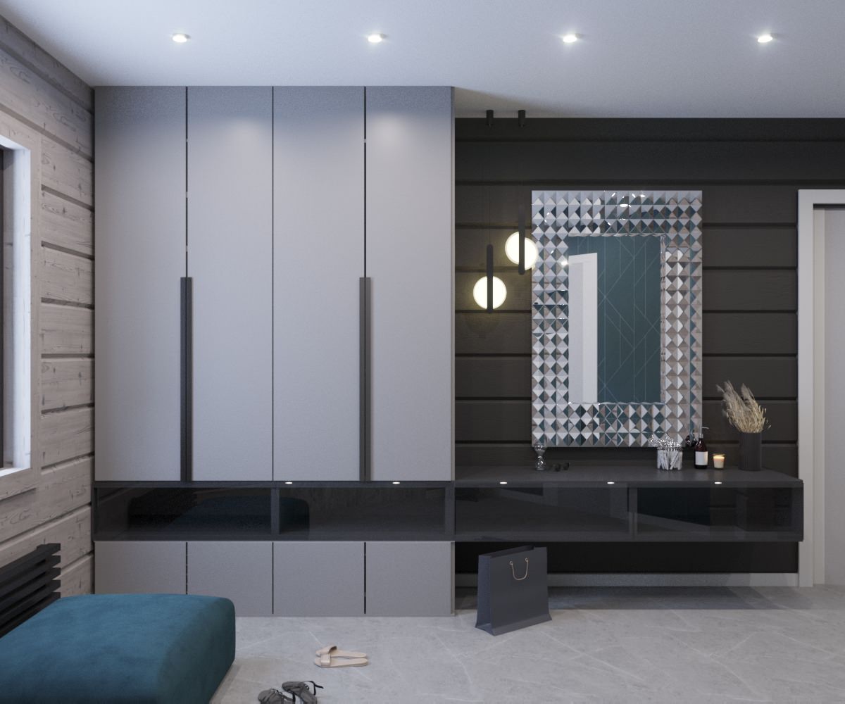 ЗАГОРОДНЫЙ ДОМ из клеёного бруса 500м2