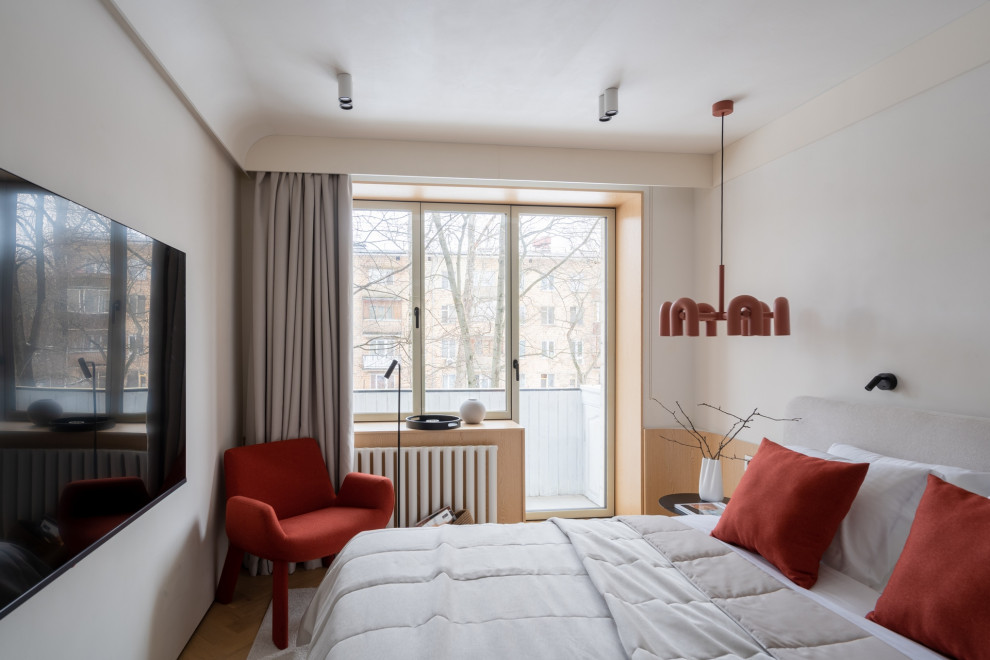 Вместительная спальня