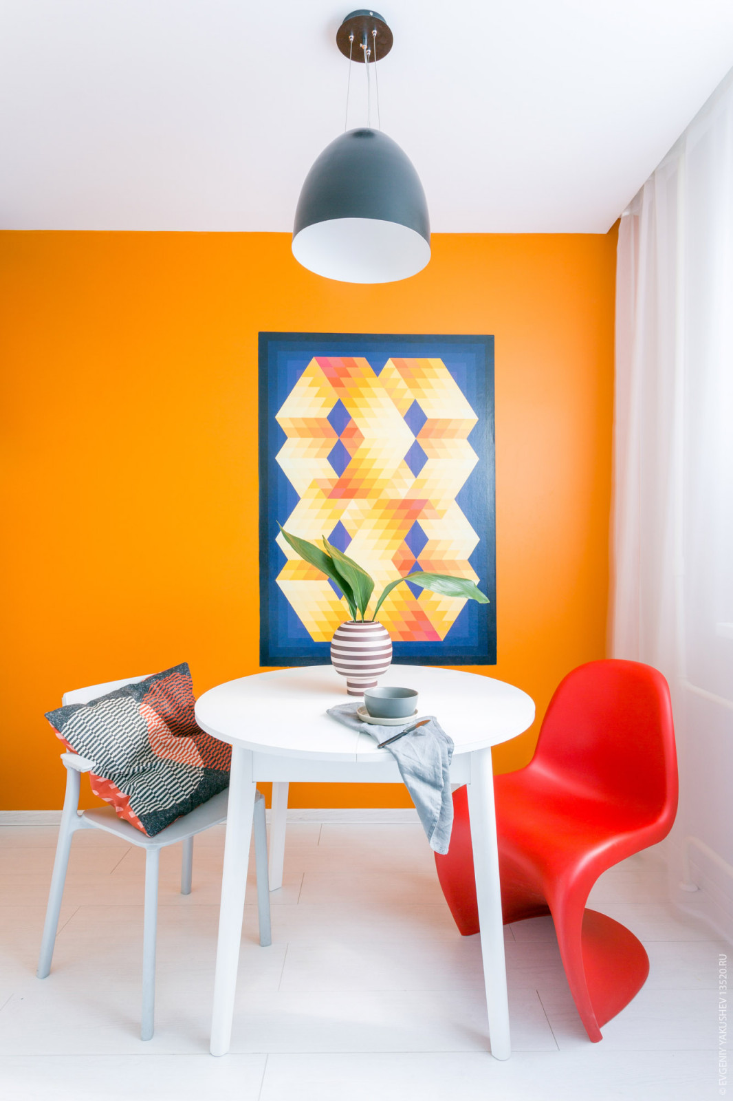 Обложка проекта: Multicolored apartment in Zhulebino, Moscow