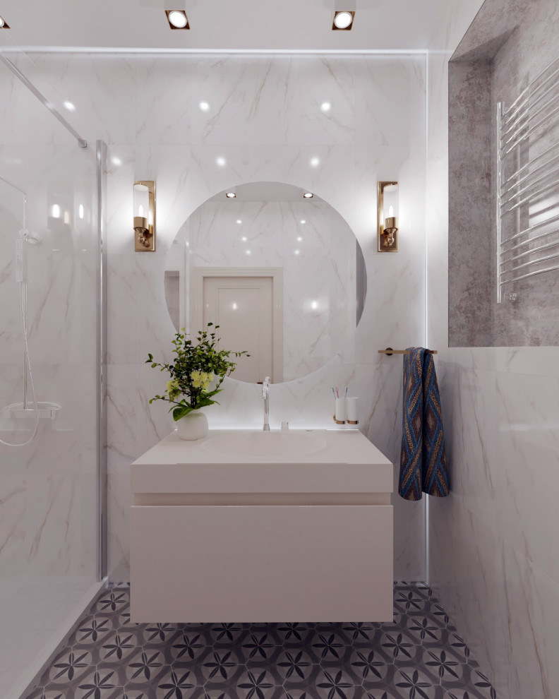 Дизайн проект квартиры в ЖК "Дом у озера" 90кв.м