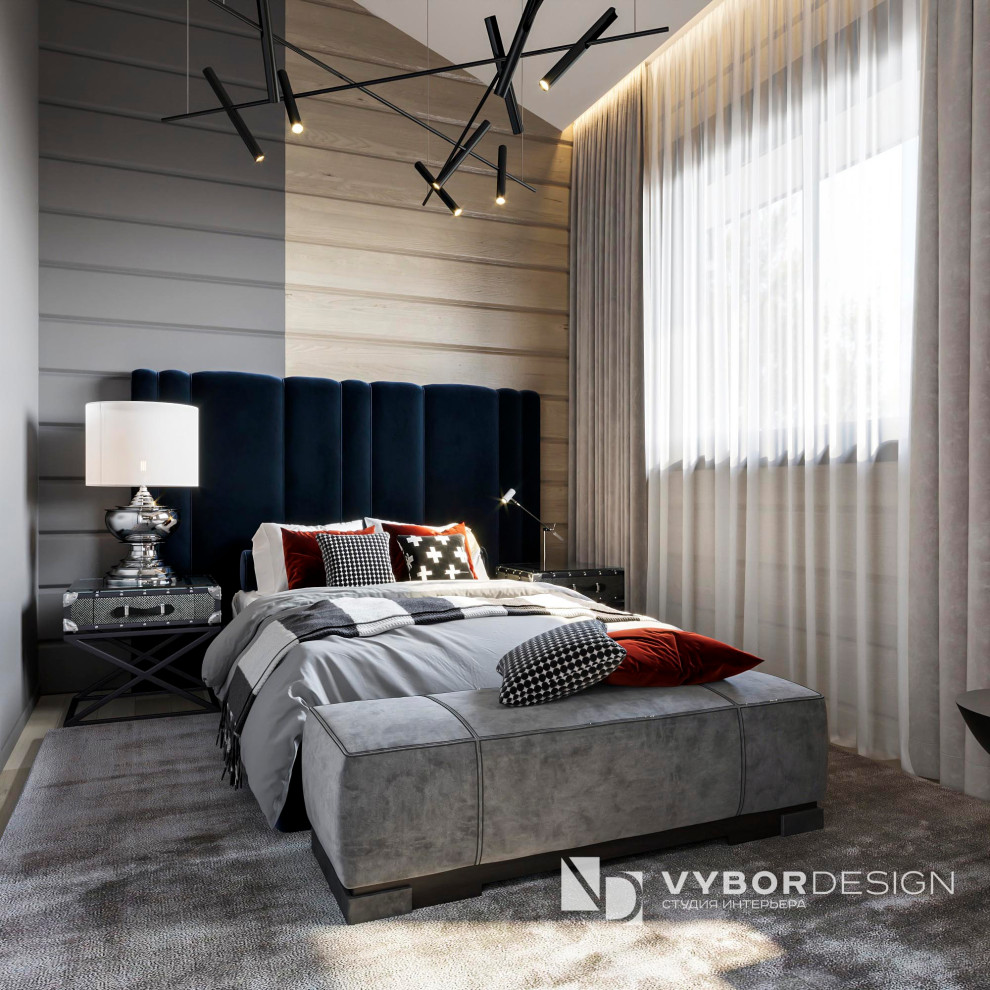 Дизайн интерьера дома из бруса