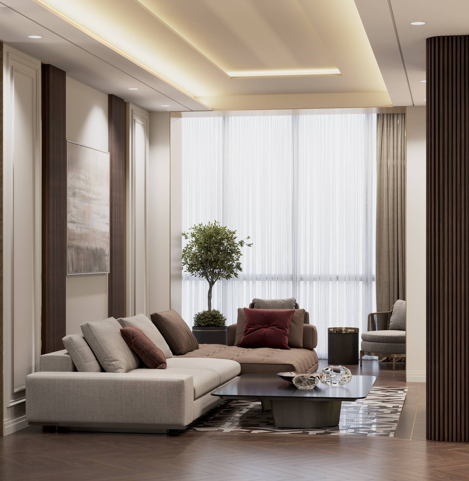 Квартира 156м², ЖК Duderhof Club