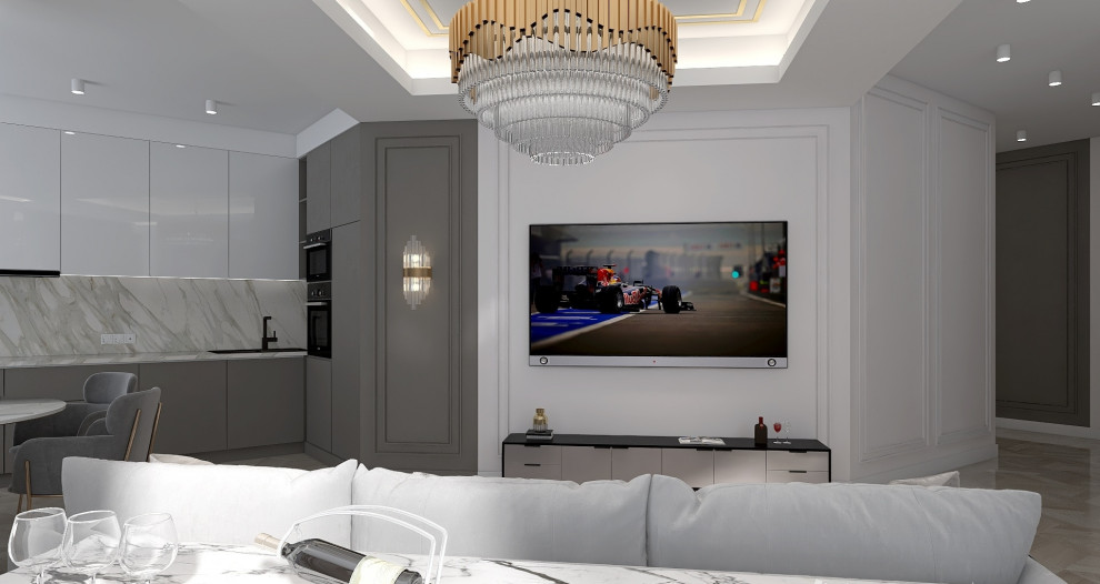 Дизайн квартиры 98 м. кв.