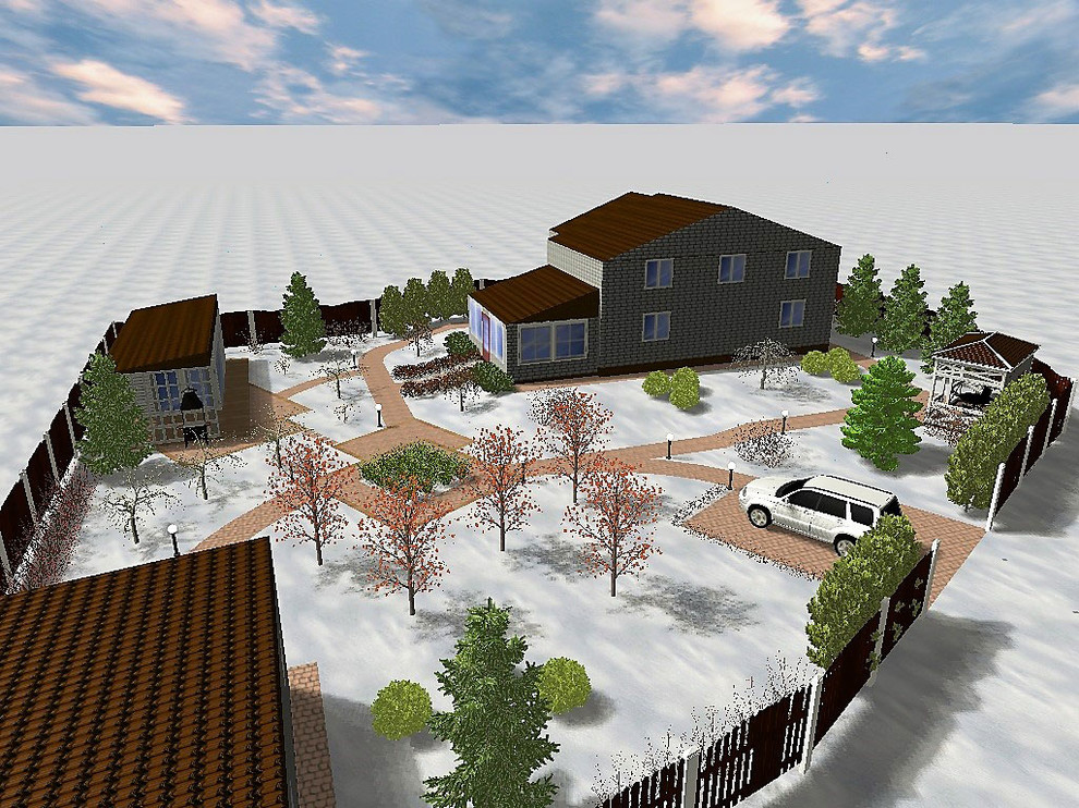 3d-визуализация "Токсово 2"