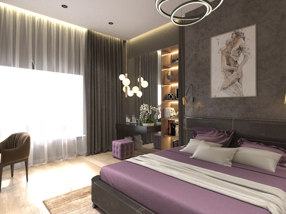 Обложка проекта: Спальня в минимализме