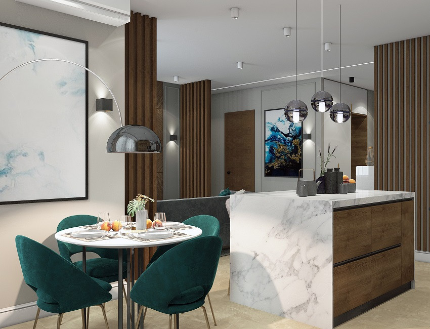 Дизайн-проект квартиры для молодого человека