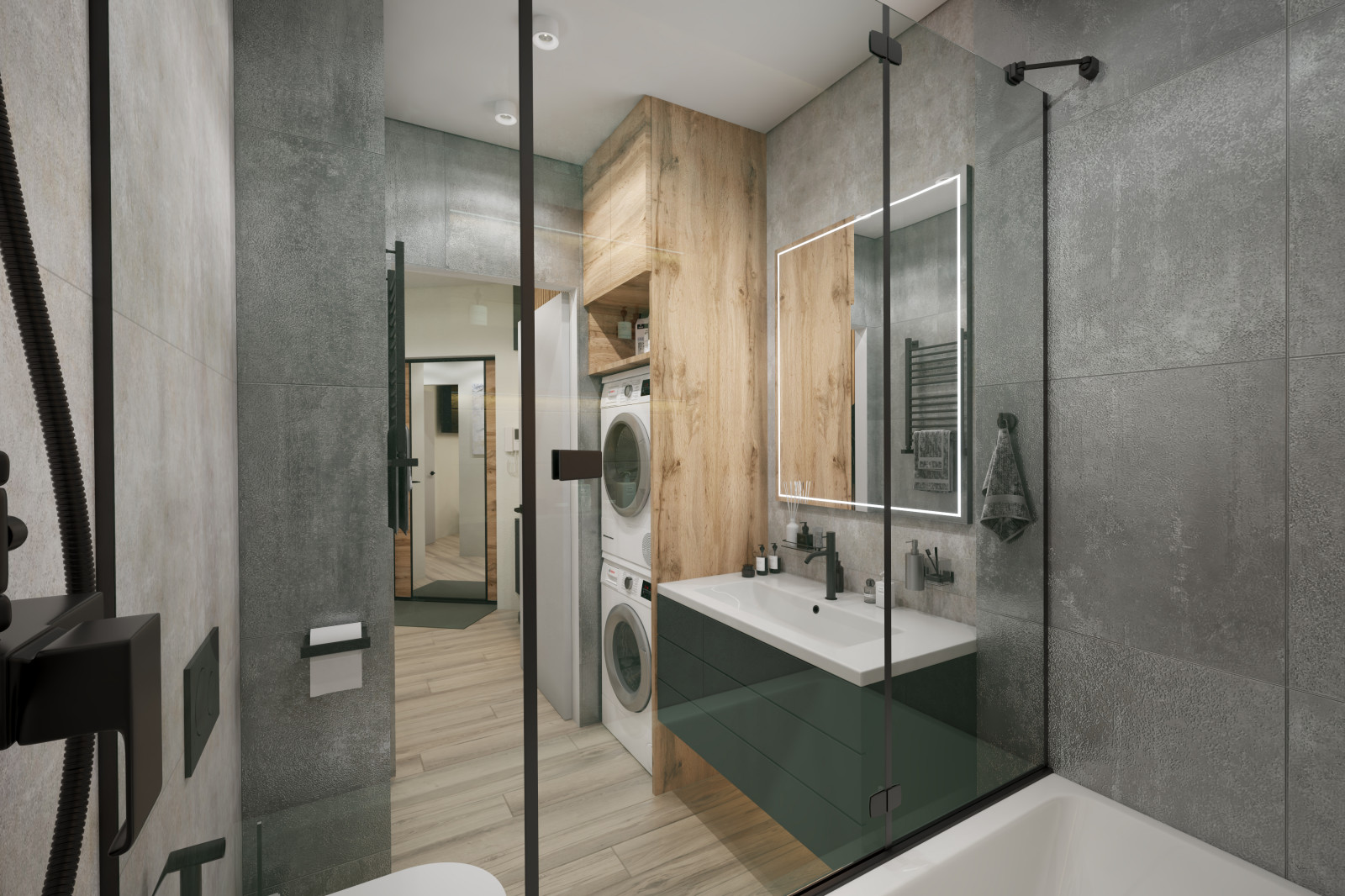 Однокомнатная квартира. 44 кв.м.