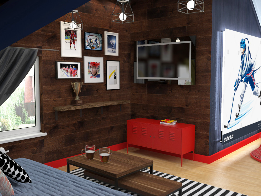 Домашний спорт зал хоккеиста