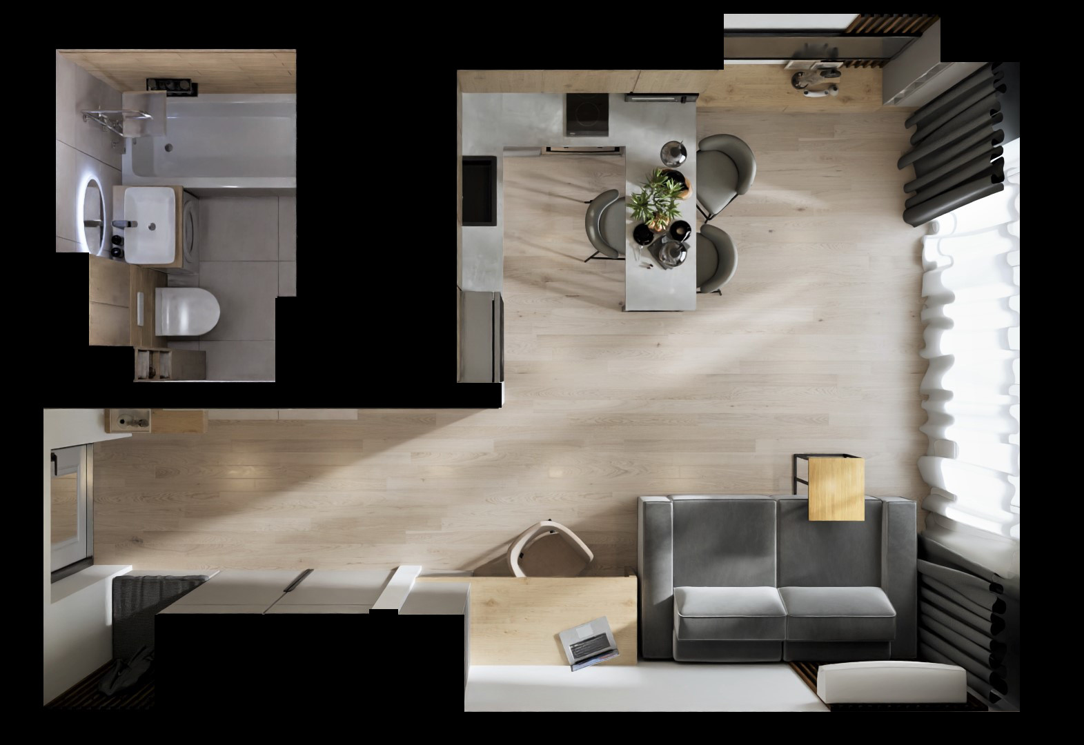 Однушка на Уфимском шоссе