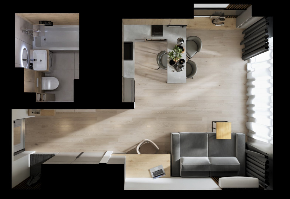 Однушка на Уфимском шоссе