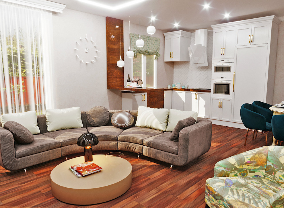 Дом с.Нижегородка (гостинная)