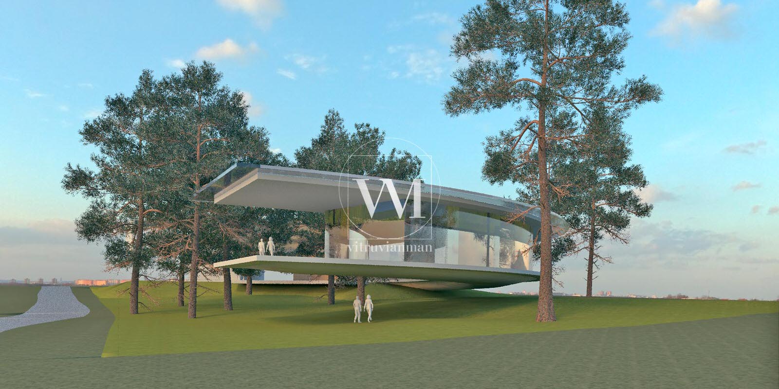 Архитектурная концепция виллы №1