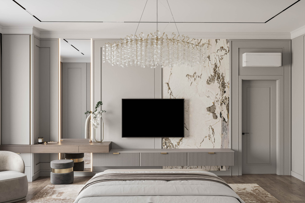 Дом в стиле неоклассика 260 м2