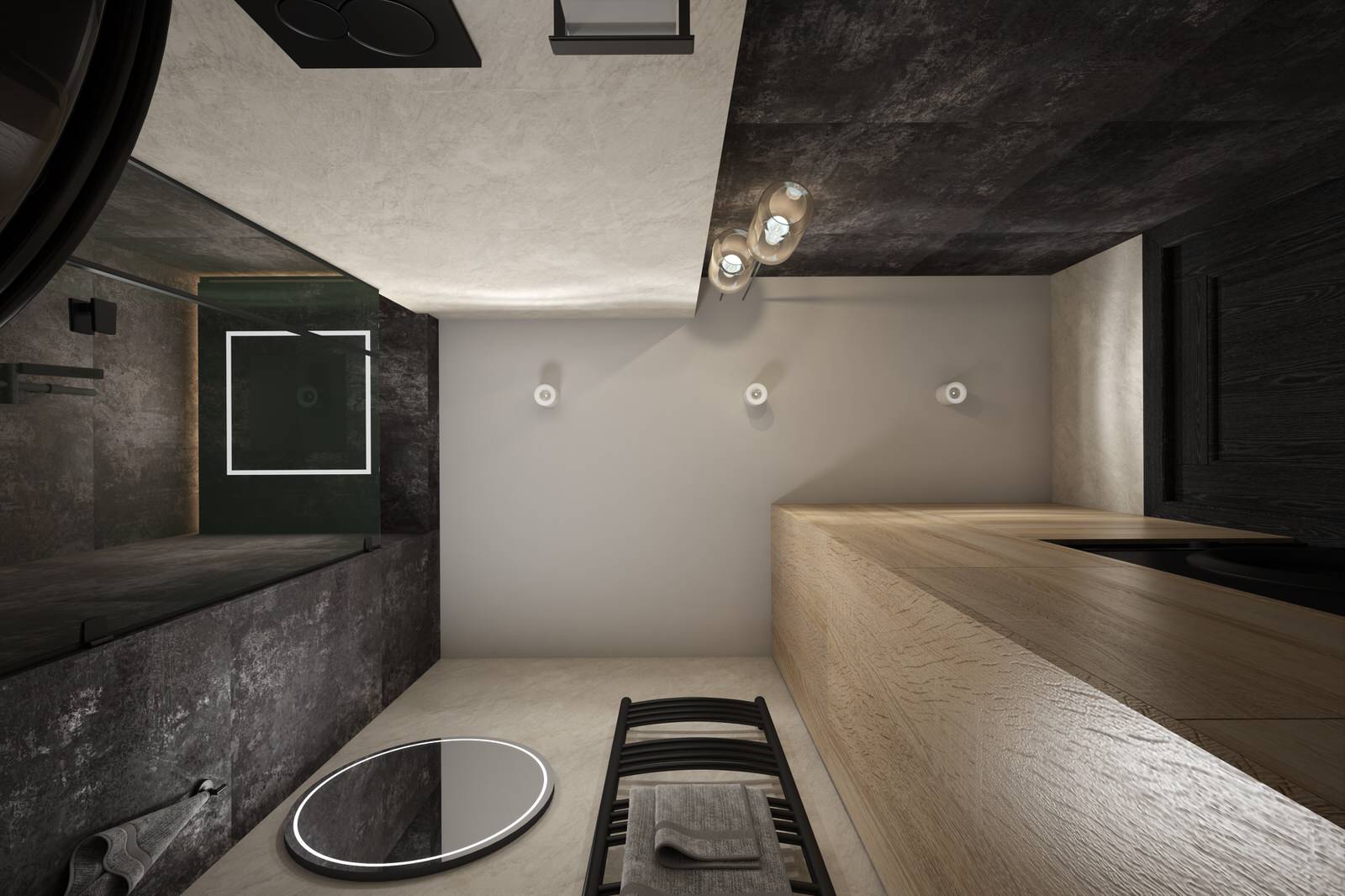 Квартира в стиле – барный лофт