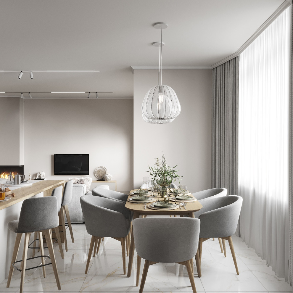 Проект квартиры 109 кв.м для семьи из г. Кемерово