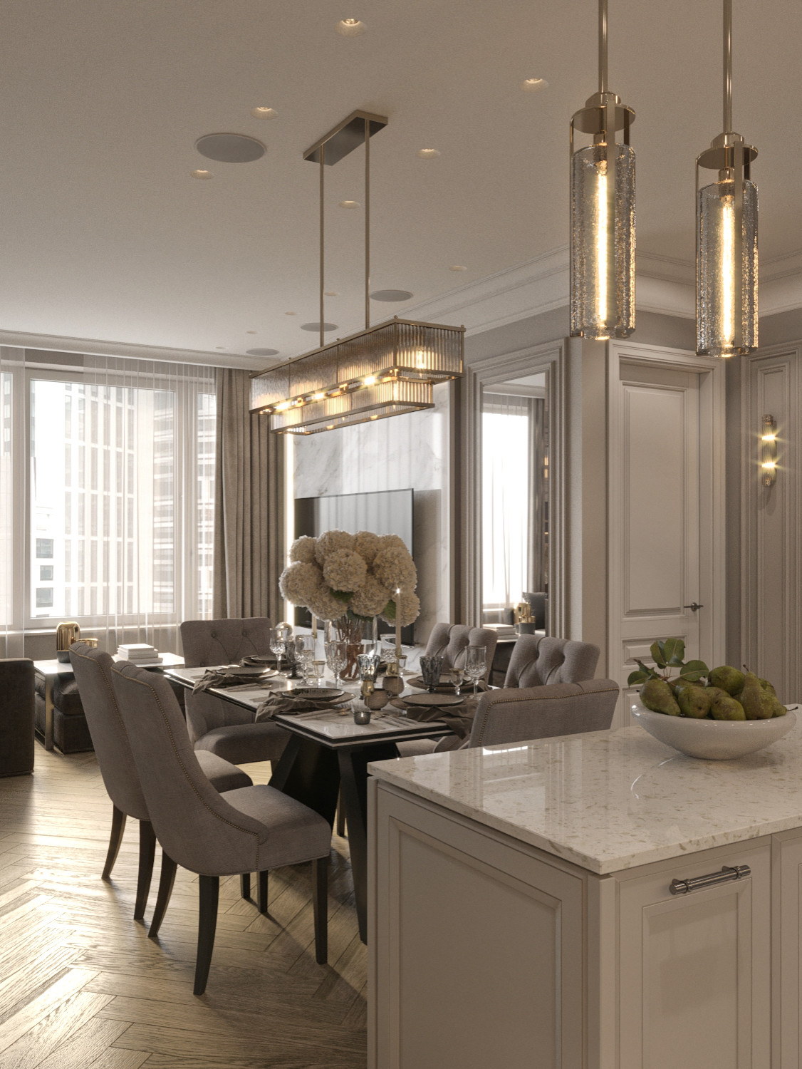 Обложка проекта: ЖК Headliner 82 кв.м.