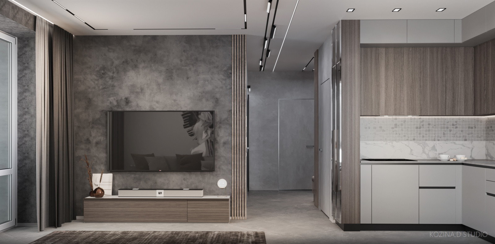 Кухня-гостиная