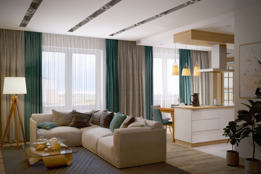 Обложка проекта: Дизайн квартиры в средиземноморском стиле.