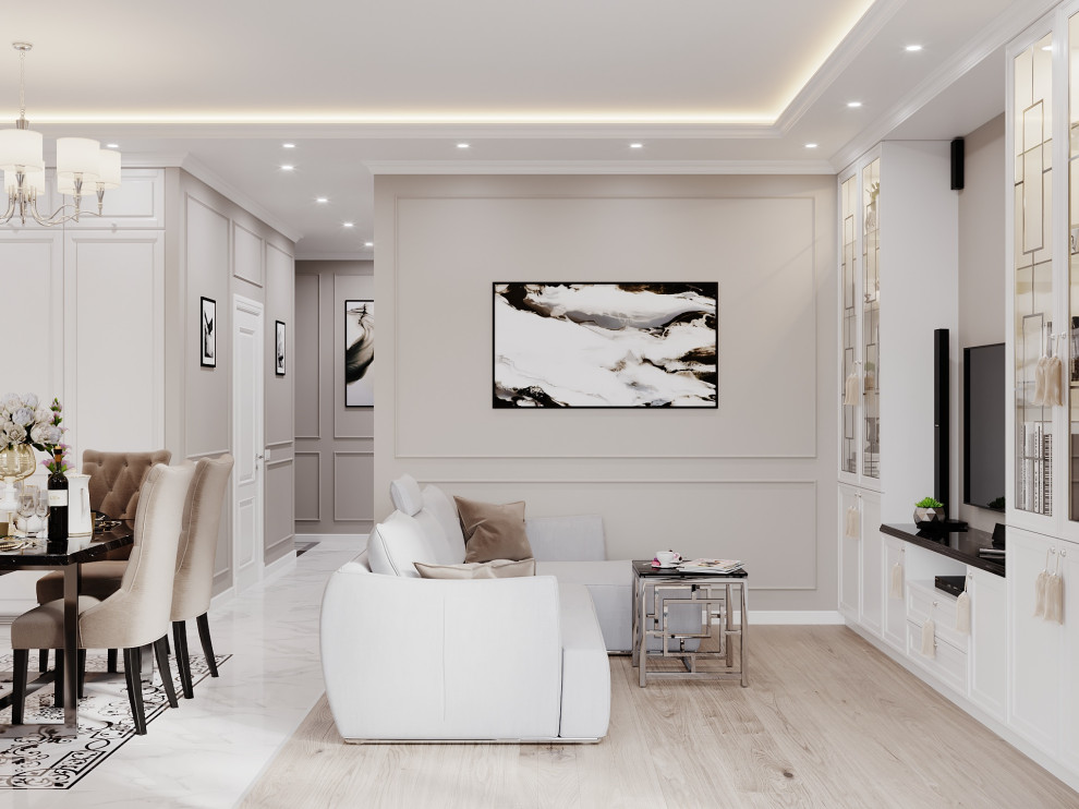 Просторная и светлая неоклассика