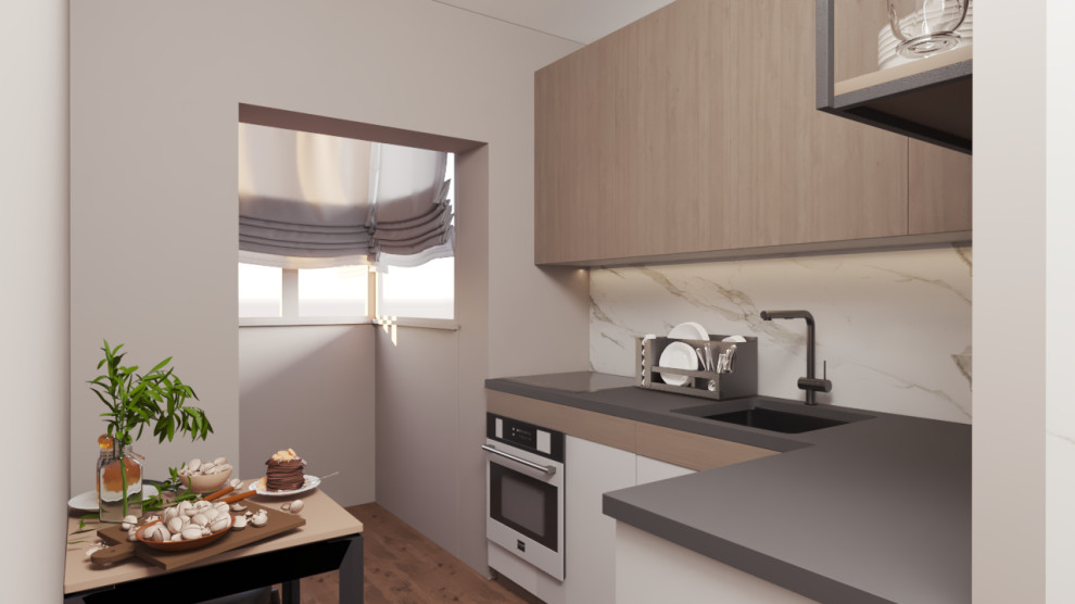 Проект современной небольшой квартиры