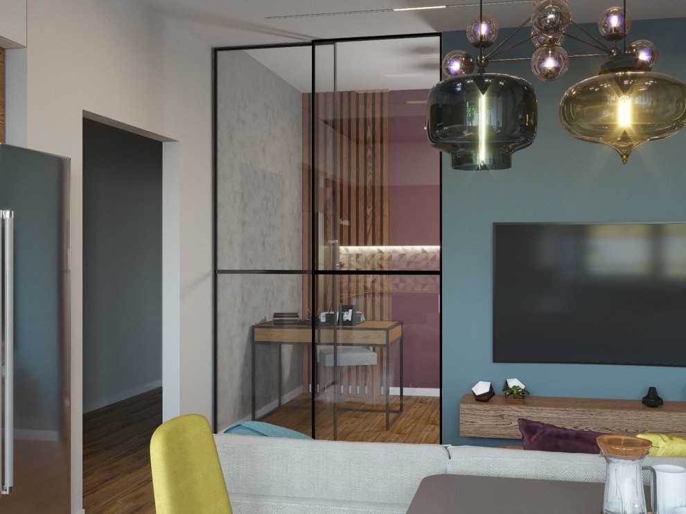 Дизайн интерьера гостиной для квартиры по ул.Садовая