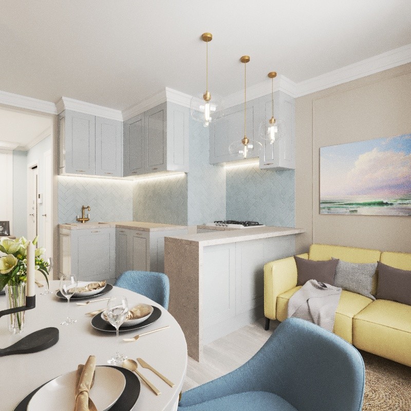 Дизайн-проект 2-х комнатной квартиры 2