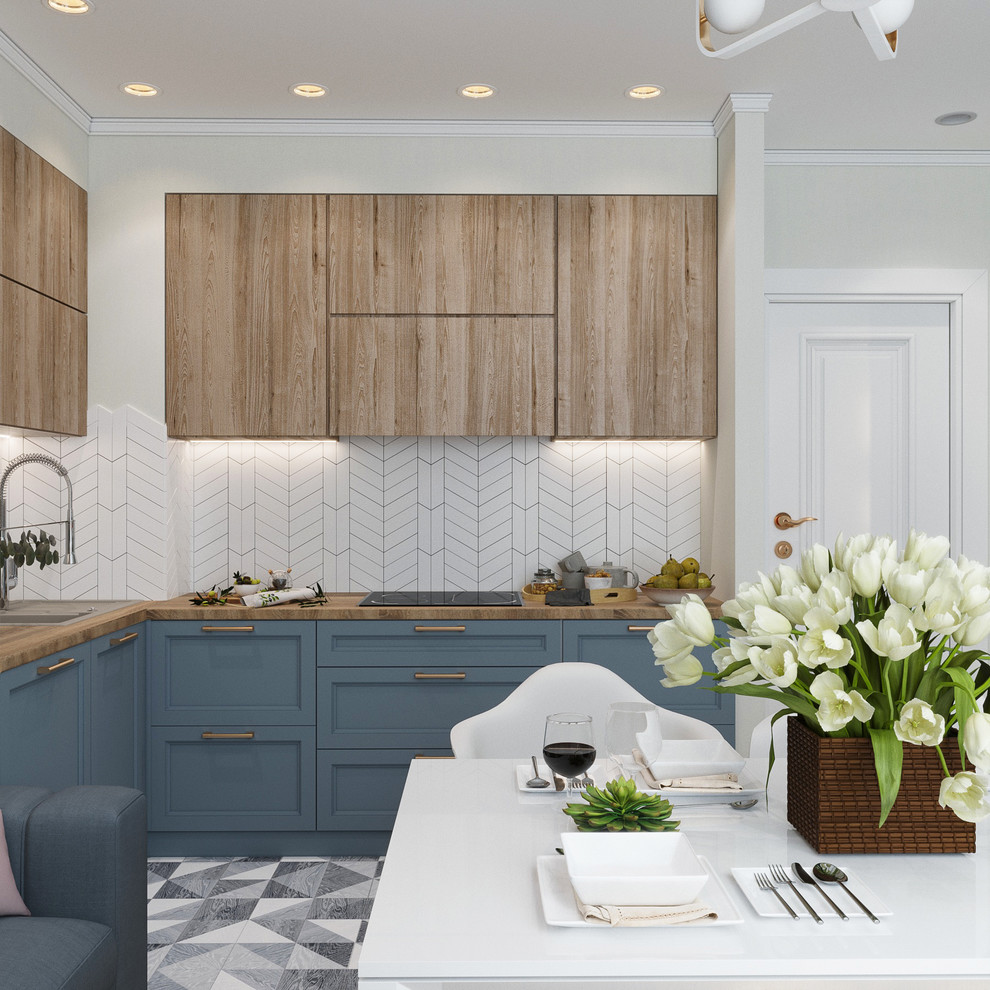 Дизайн трех комнатной квартиры в ЖК Комсомолец