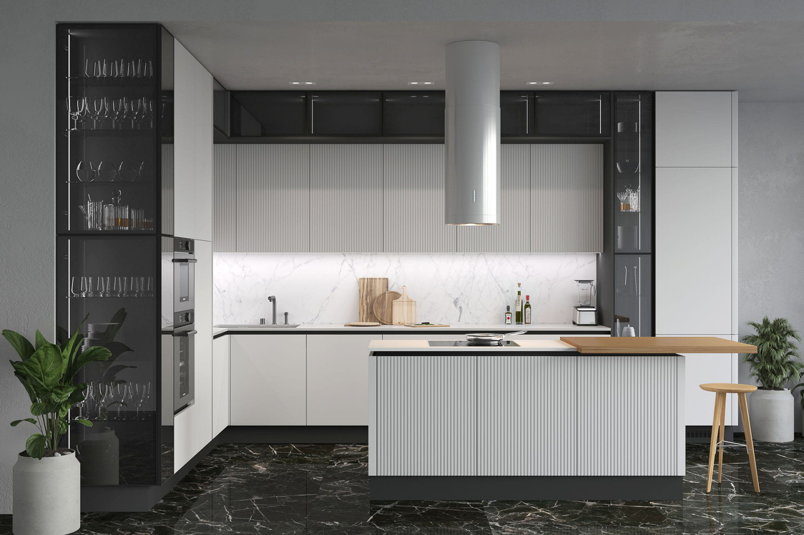 Кухня Модо Бьянко