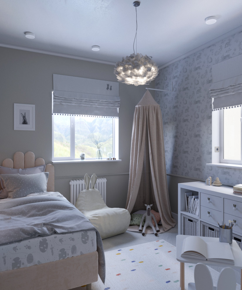 Обложка проекта: Детская комната в частном доме