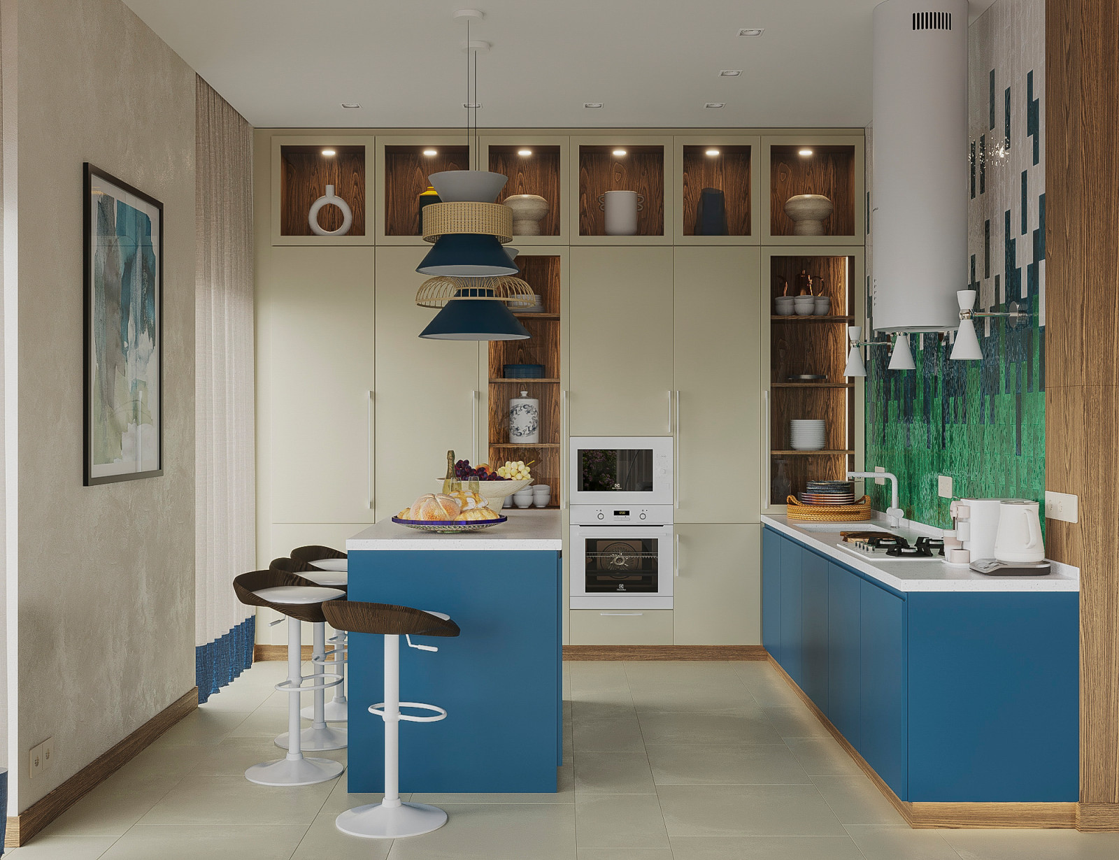 Море внутри. 2-х этажный загородный дом 320 кв.м. в Крыму