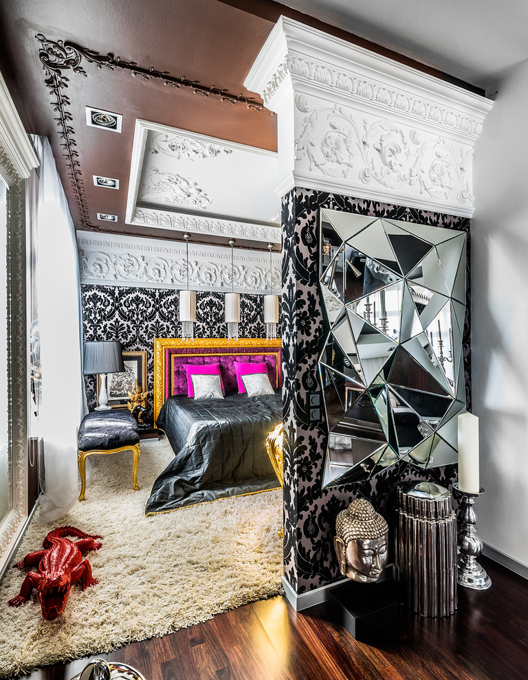 Съёмка интерьера квартиры в стиле фьюжн.