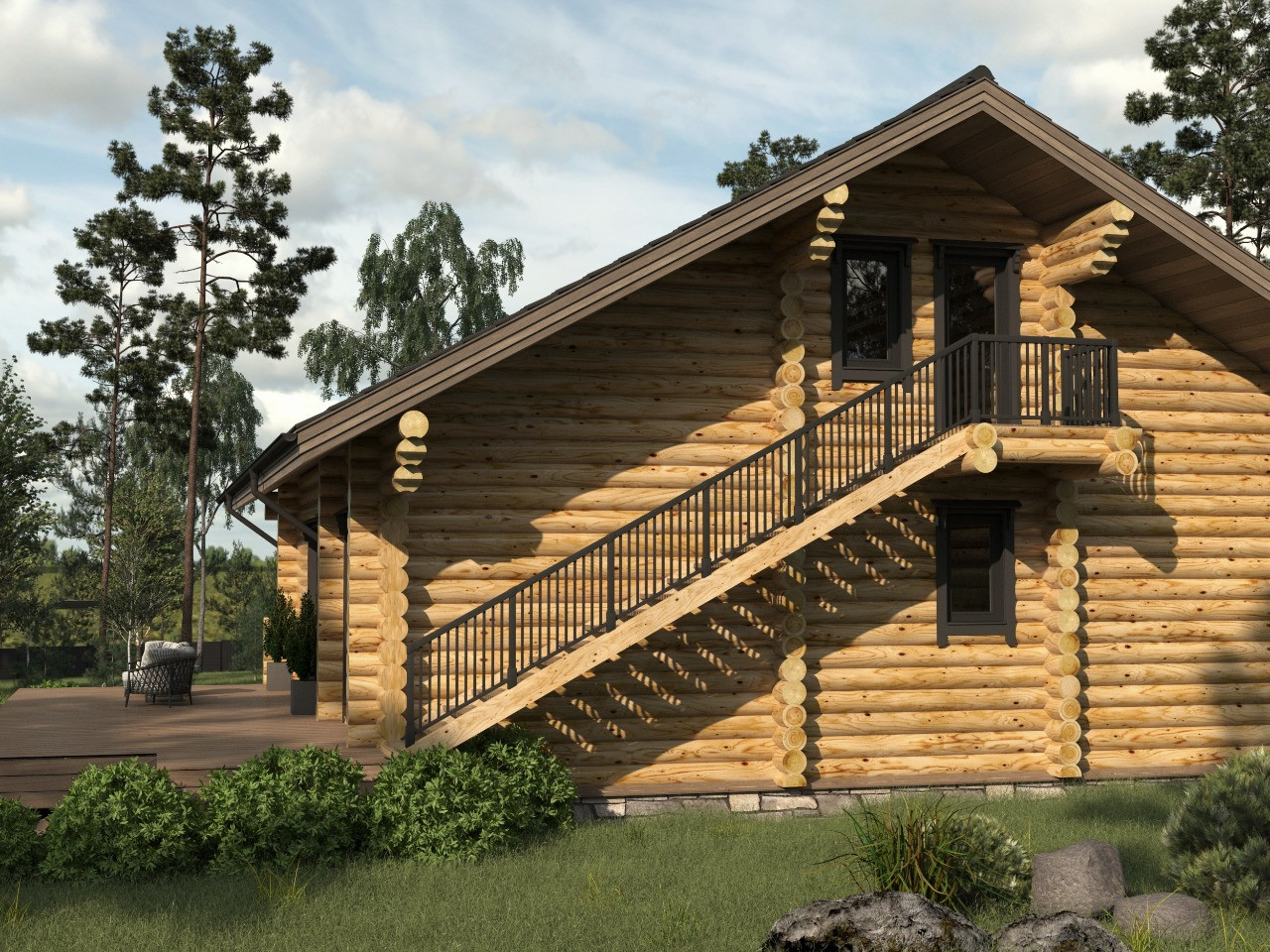 Дом на берегу Байкала