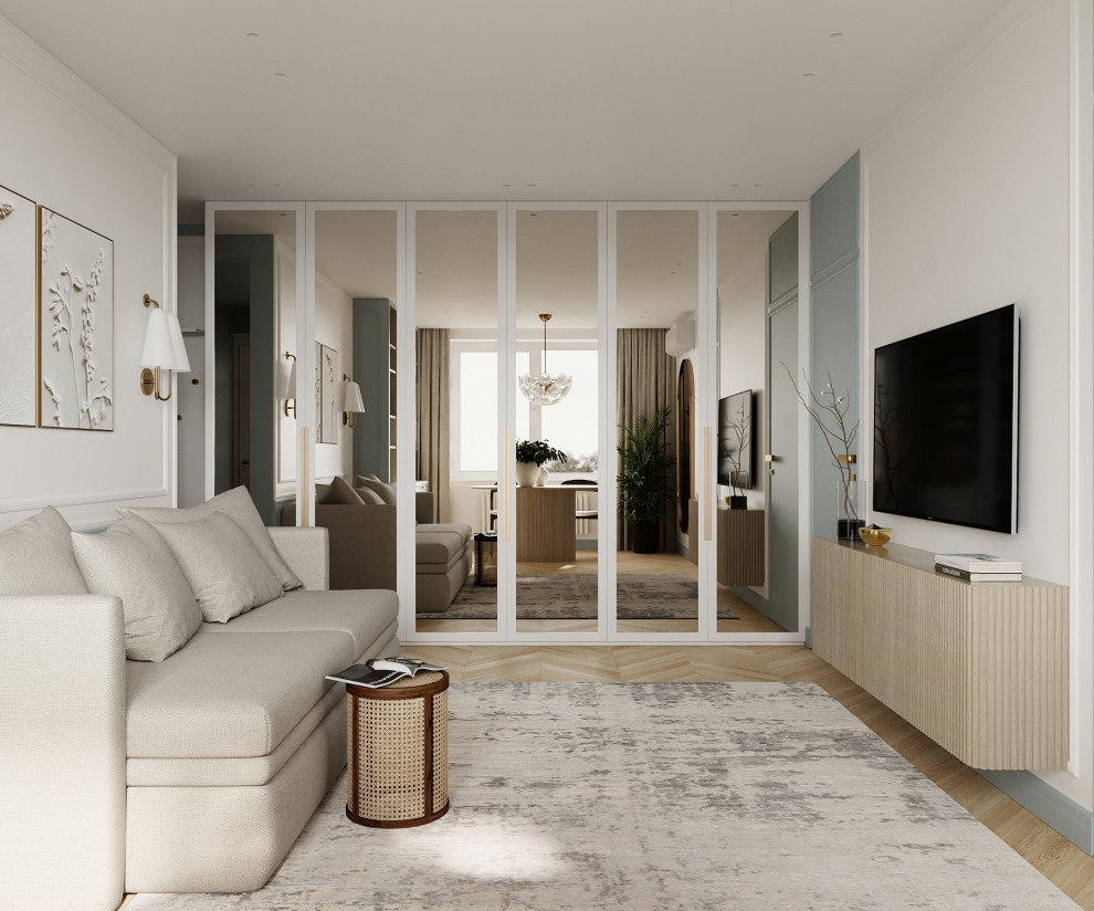 Дизайн проект для маленькой квартиры