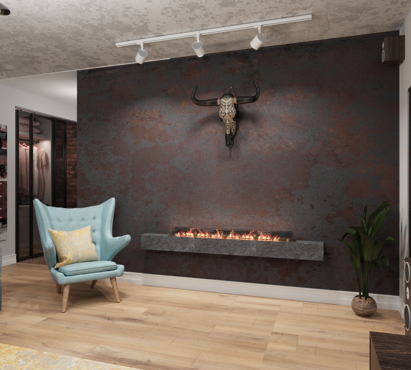 Industrial apartment