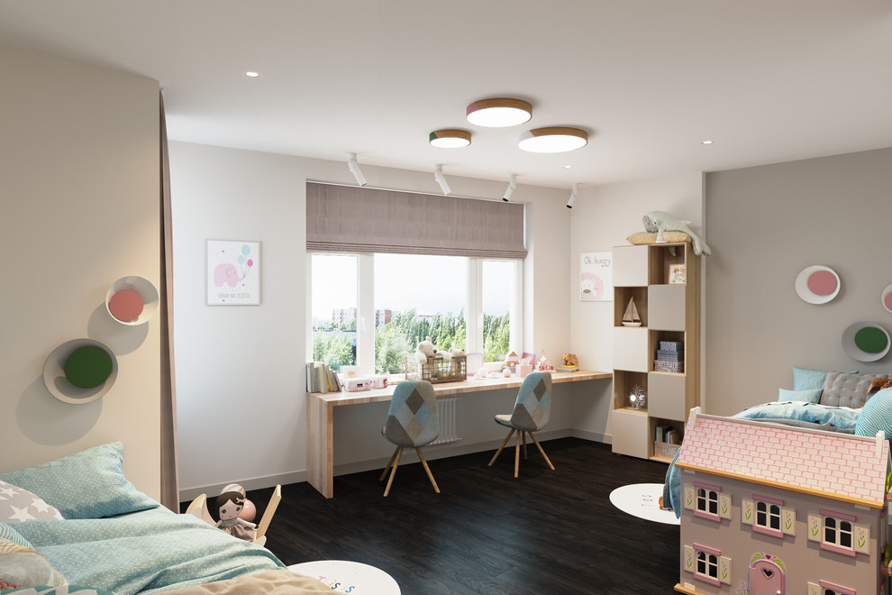 Квартира в 155 кв.м. в современном стиле в ЖК Флагман.