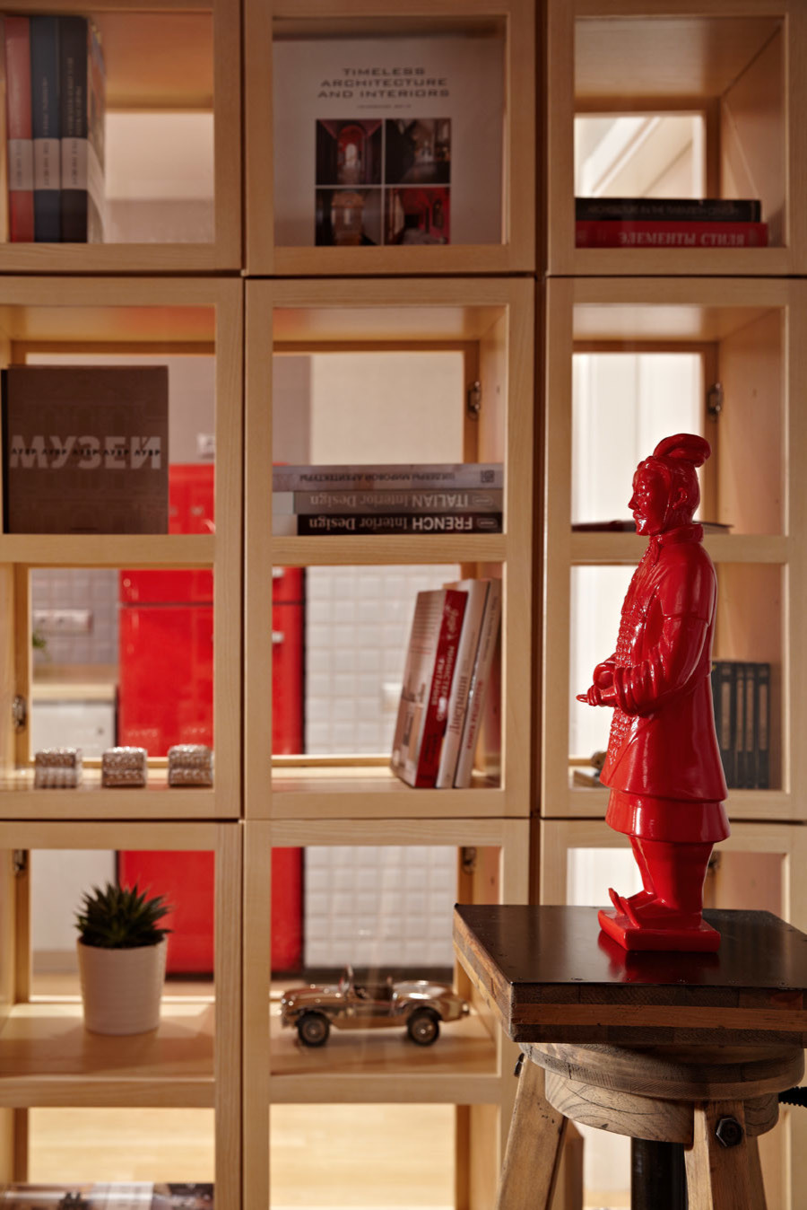 Квартира с яркими акцентам