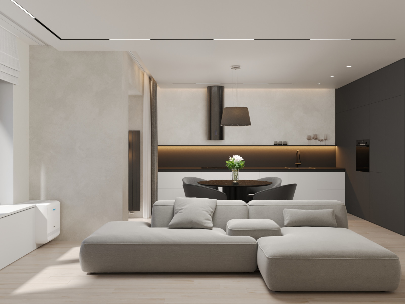 Квартира для молодой пары с двумя собаками