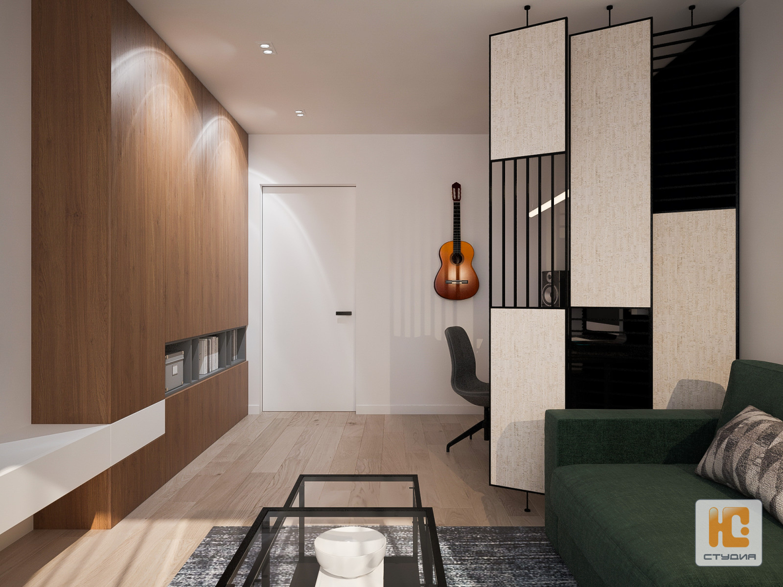 Дизайн-проект квартиры 63,00 м/кв